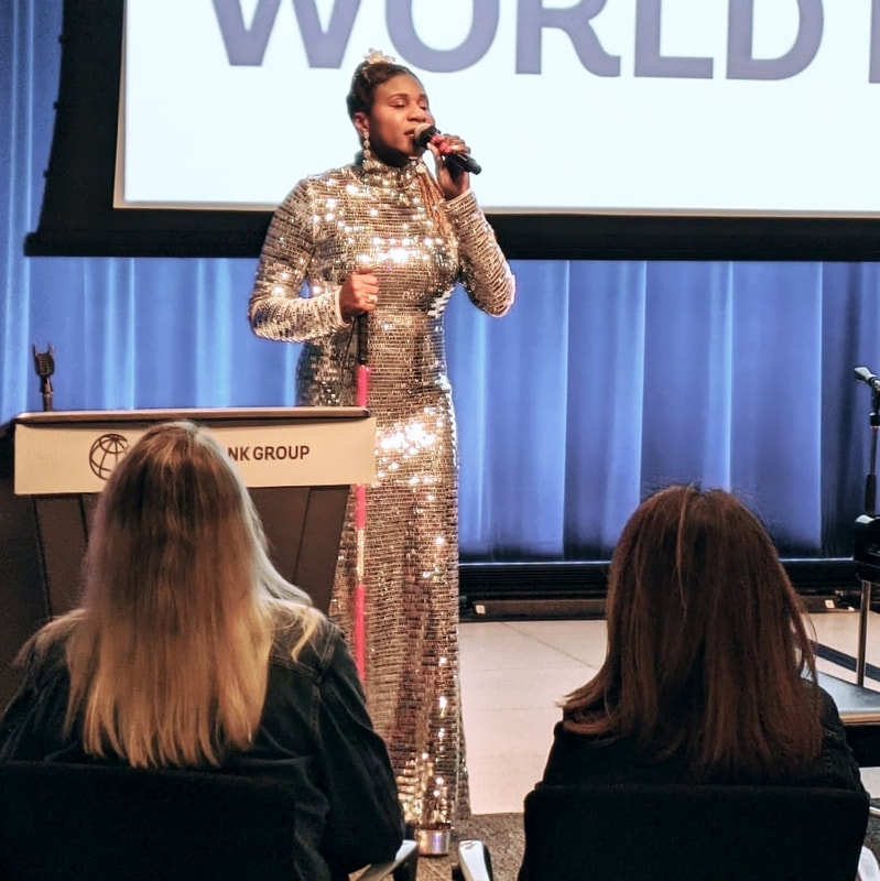 lachi speaking at world bank