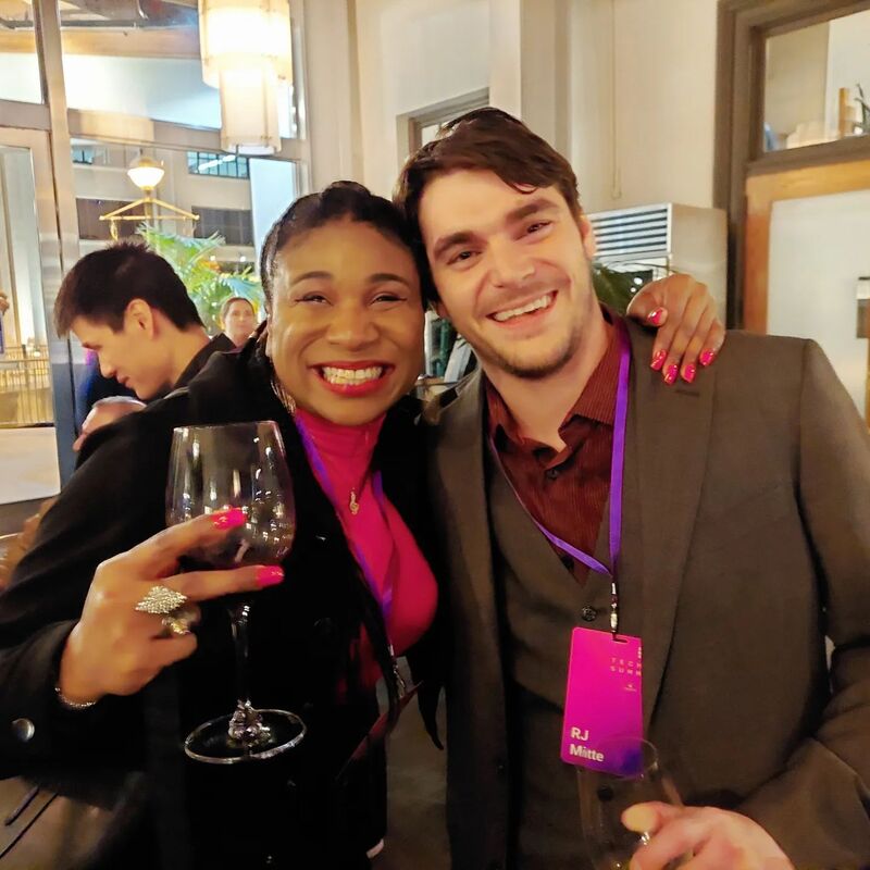 Lachi and RJ Mitte